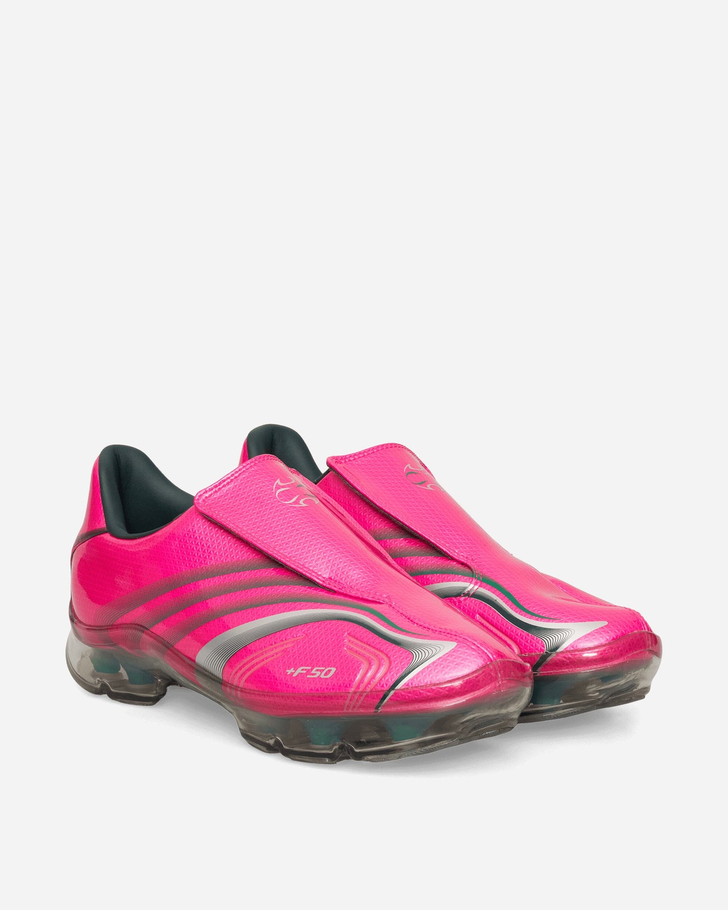 Women's F50 Walkable Sneakers Shock Pink / Bold Green / Silver Metallic