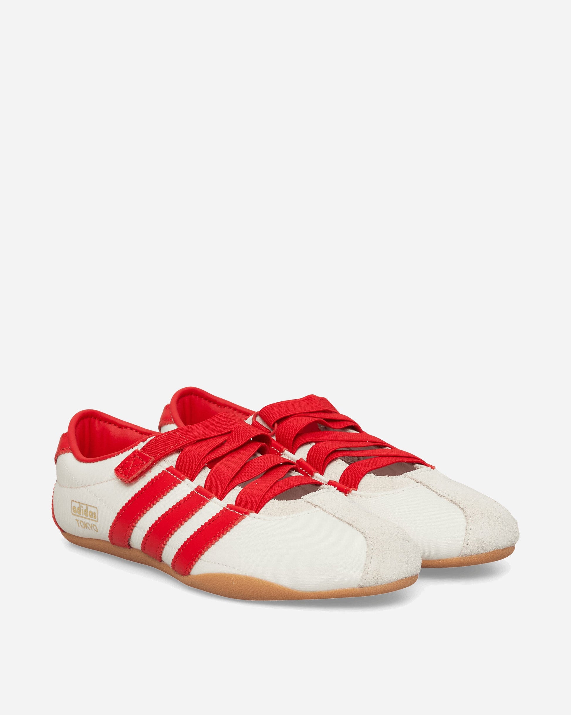 Women's Tokyo MJ Sneakers Cream White / Red