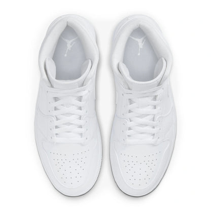 Air Jordan 1 Mid Triple White