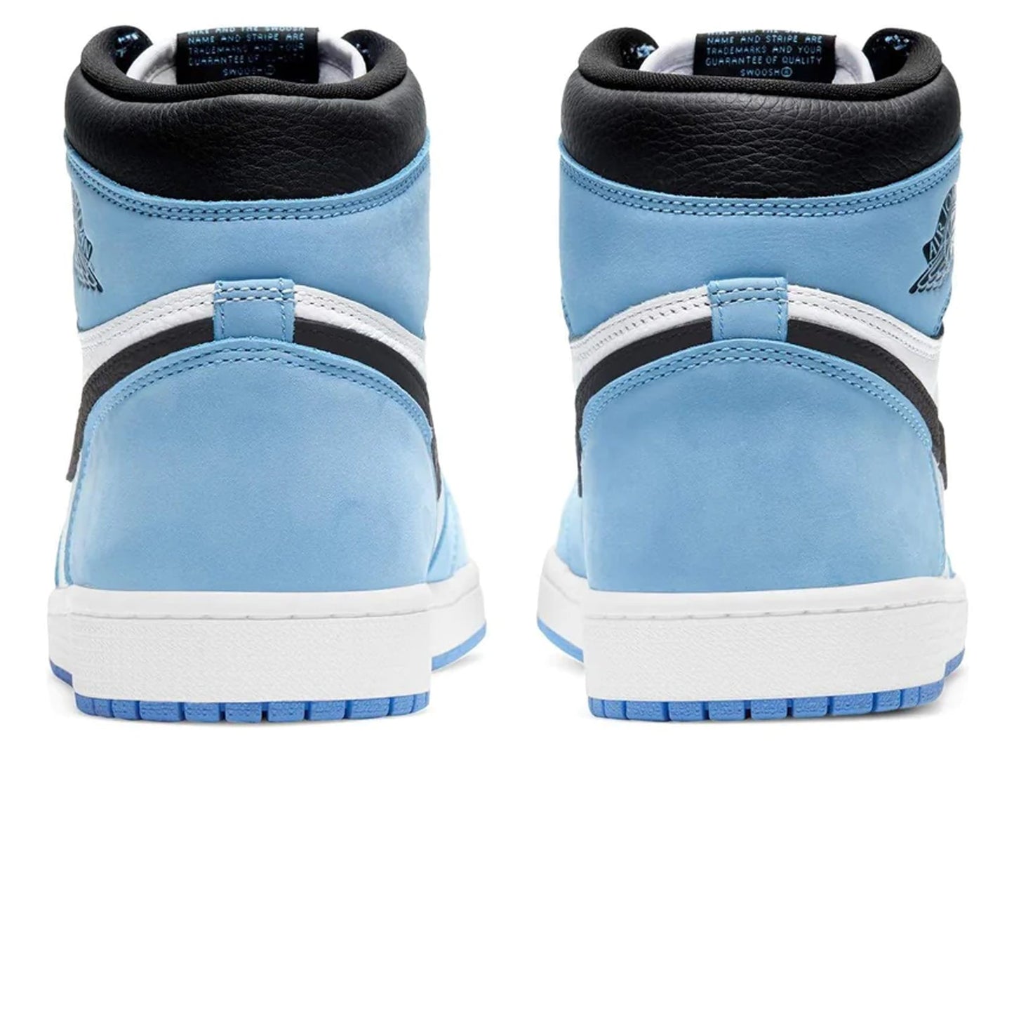 Air Jordan 1 Retro High White UNC University Blue Black