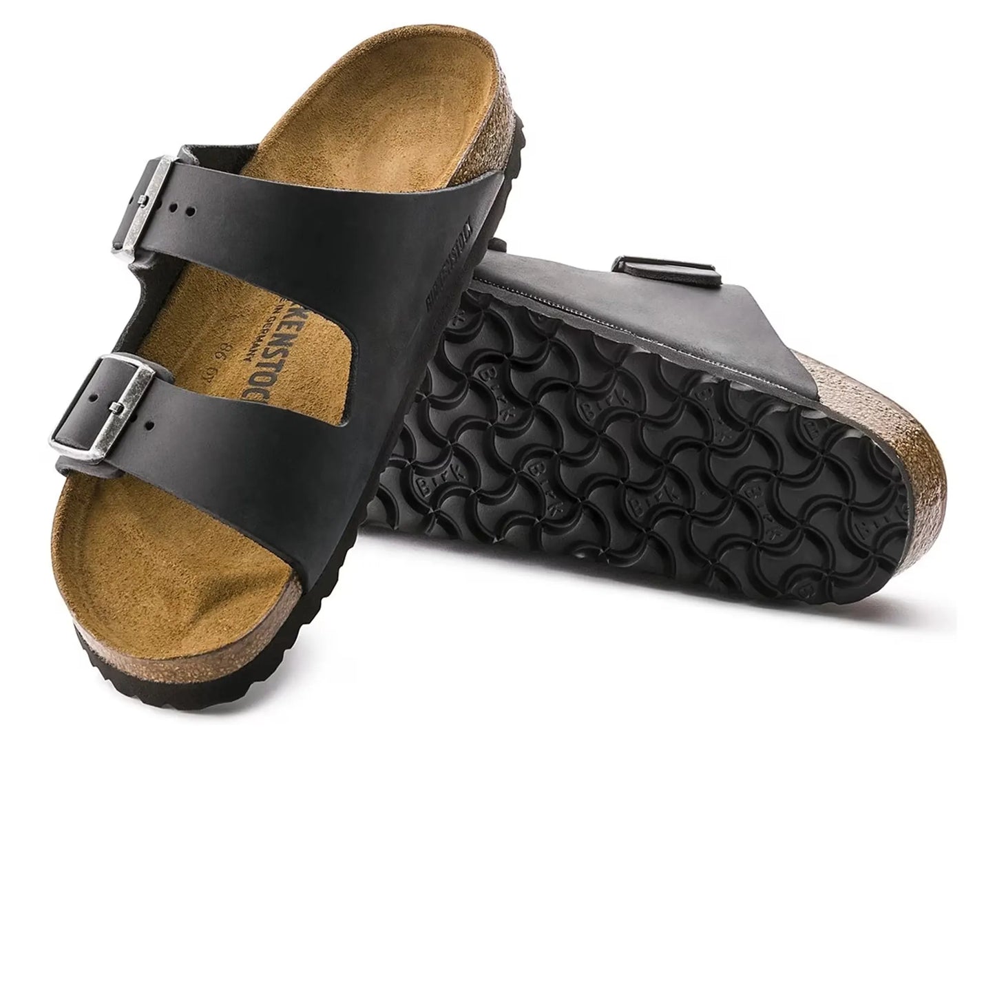 Birkenstock Arizona Oiled Sandals Black