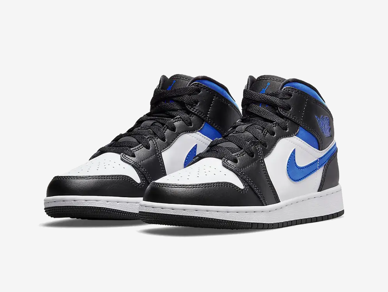 Air Jordan 1 Mid White Racer Blue