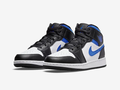 Air Jordan 1 Mid White Racer Blue