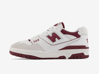 New Balance 550 Sea Salt Burgundy