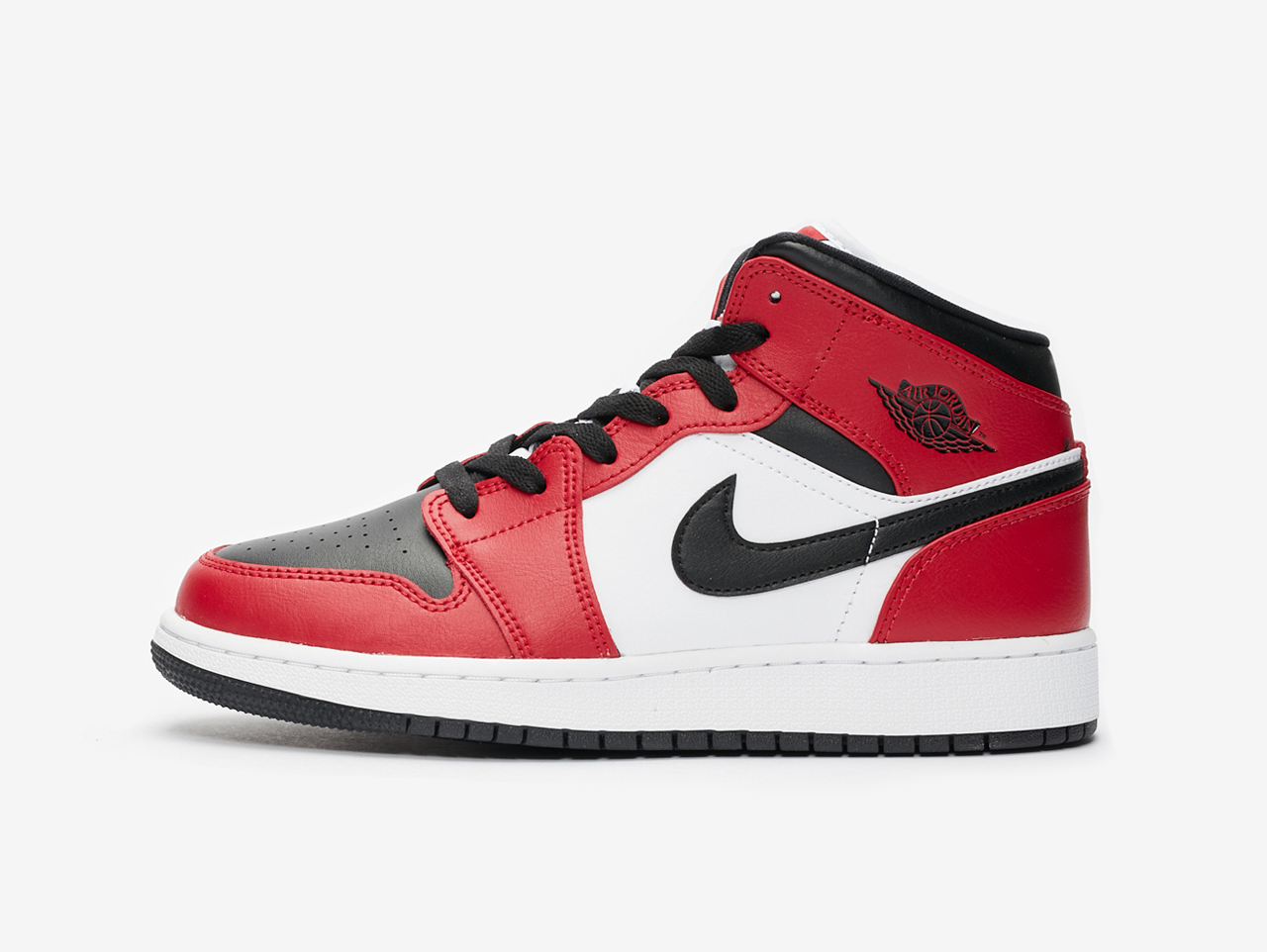Air Jordan 1 Mid Chicago Black Toe (GS)