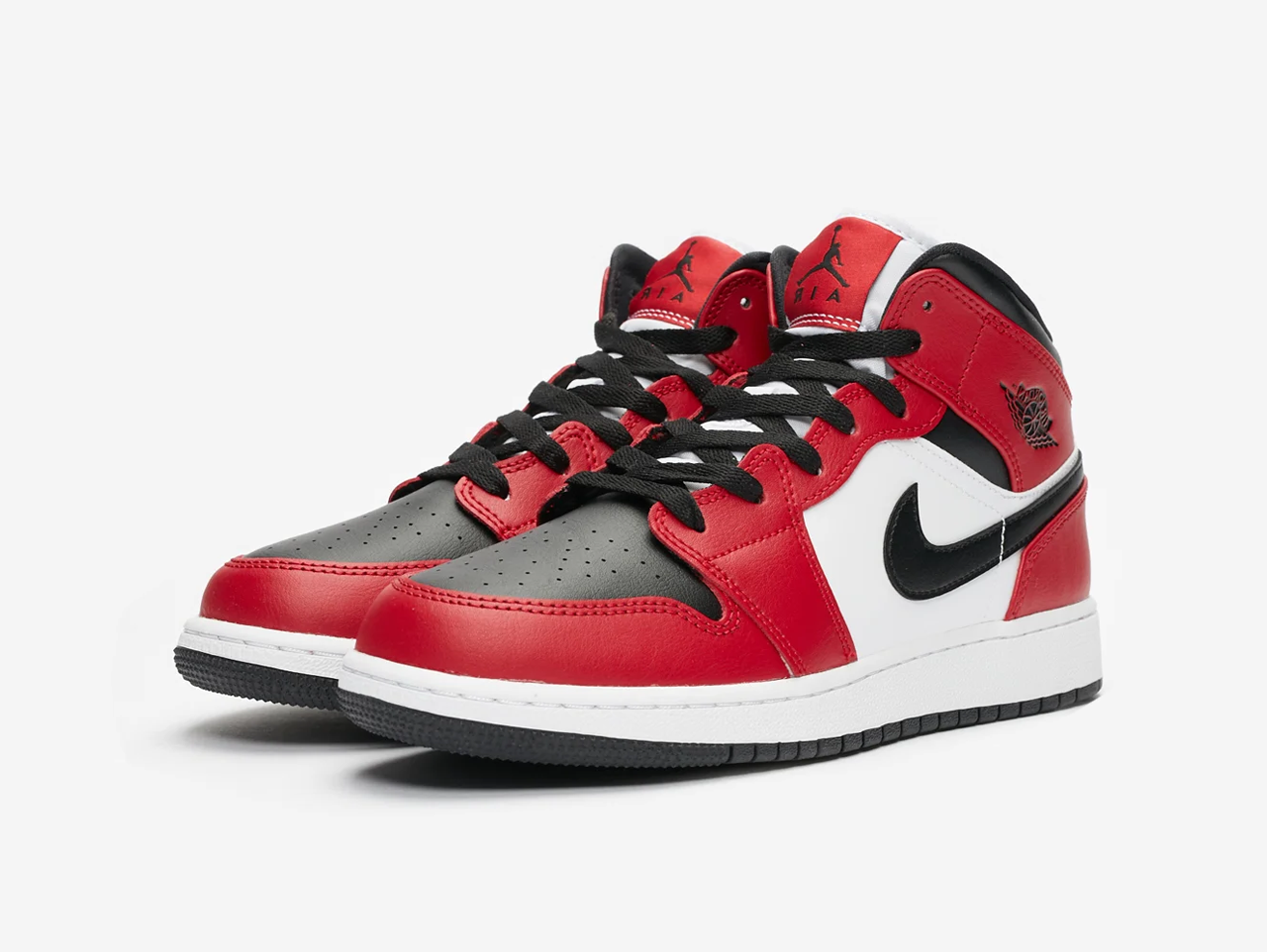 Air Jordan 1 Mid Chicago Black Toe (GS)