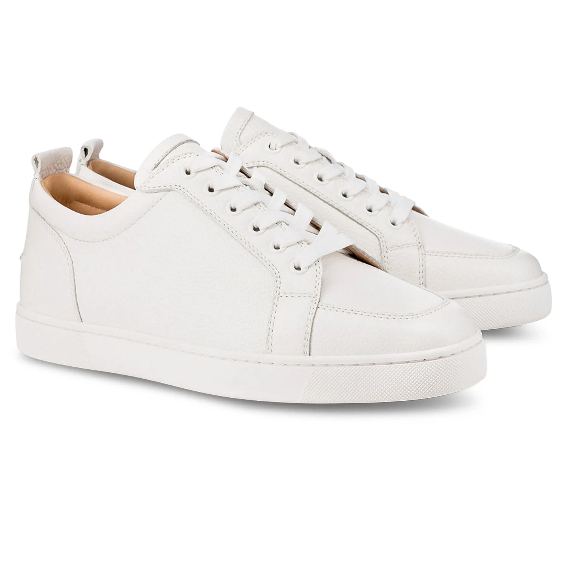 Christian Louboutin Rantulow Flat White Grain