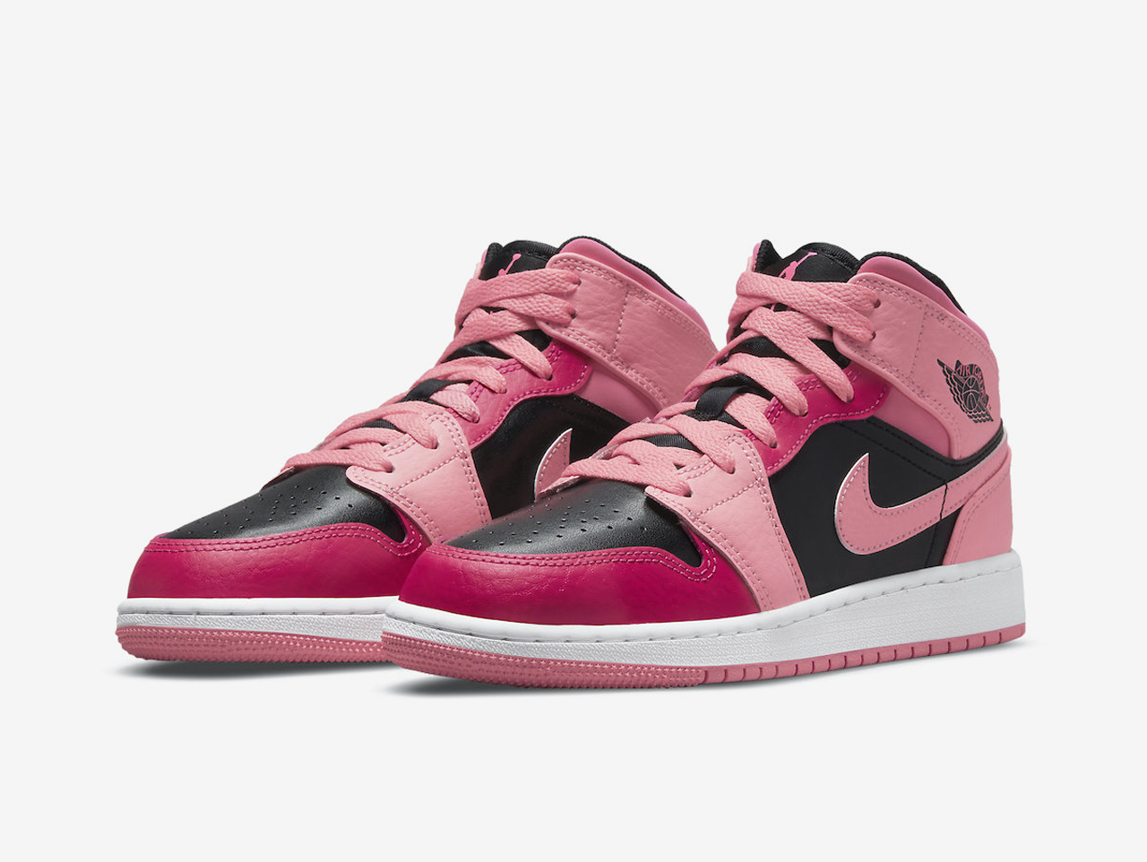 Air Jordan 1 Mid Coral Chalk (GS)
