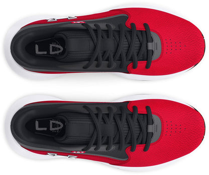 Men's/Women's Under Armour Lockdown 7 Basketball Shoes "Red Black"