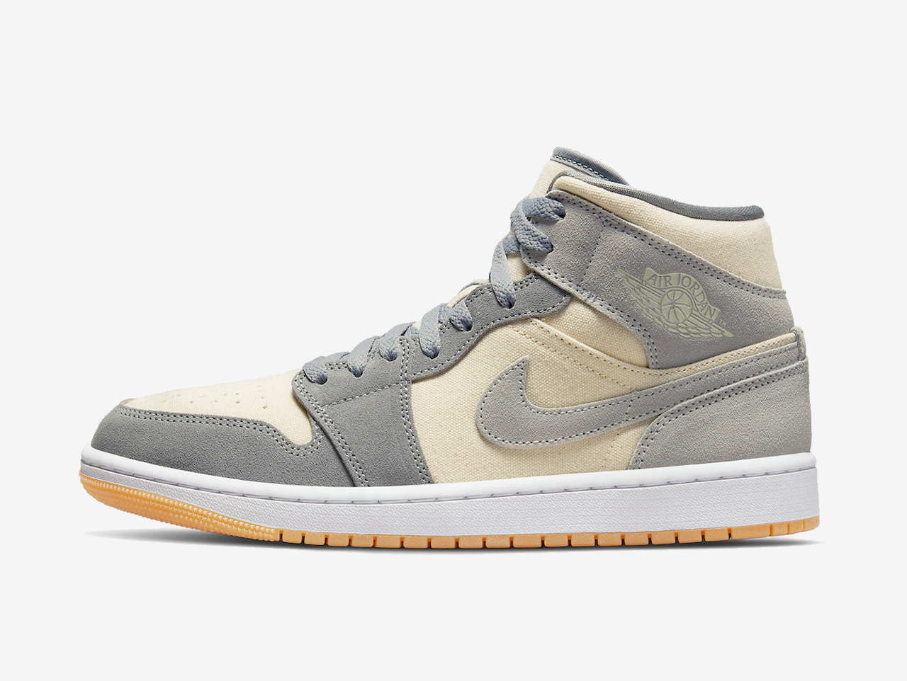 Air Jordan 1 Mid SE Coconut Milk Particle Grey