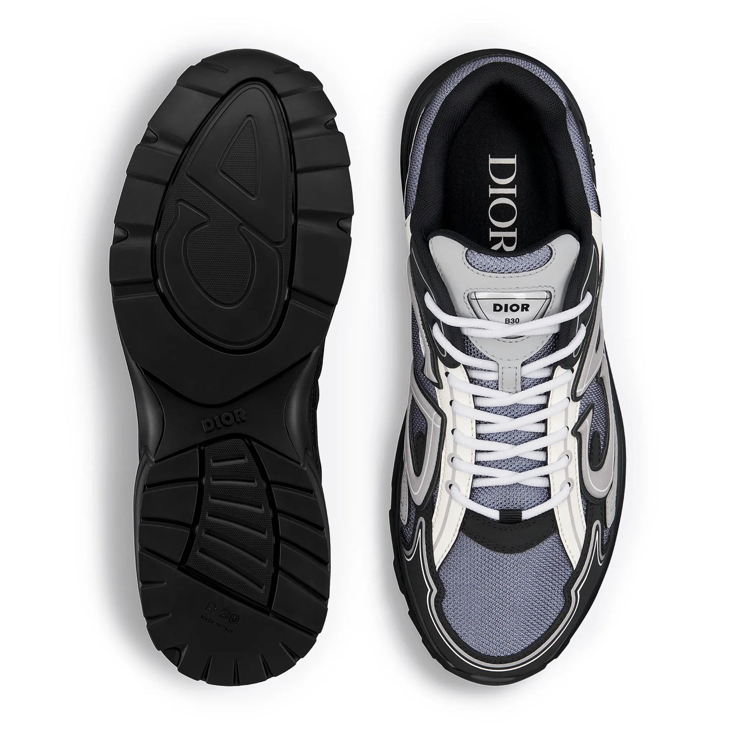 Dior B30 Countdown Mesh Blue White Black Grey Trainer