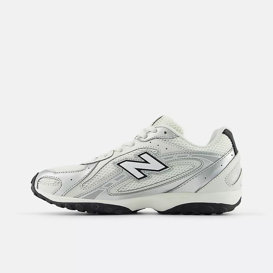 Big Kids' New Balance 204L Lace "White Grey Matter"