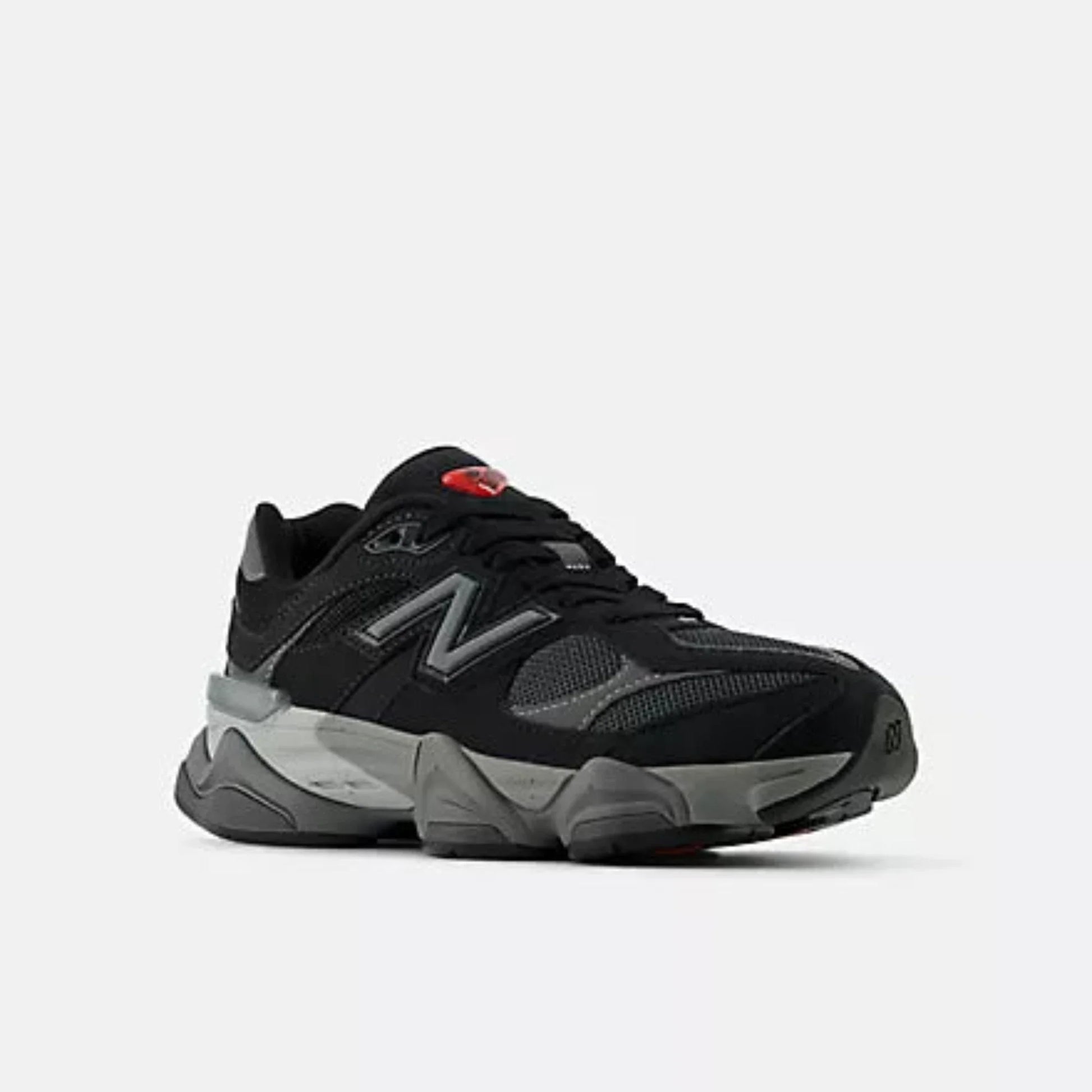 Big Kids' 9060 New Balance "Black Gray"