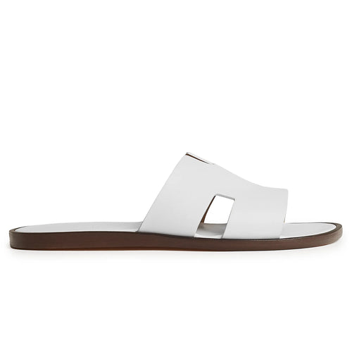 Hermès Paris Izmir White Sandal