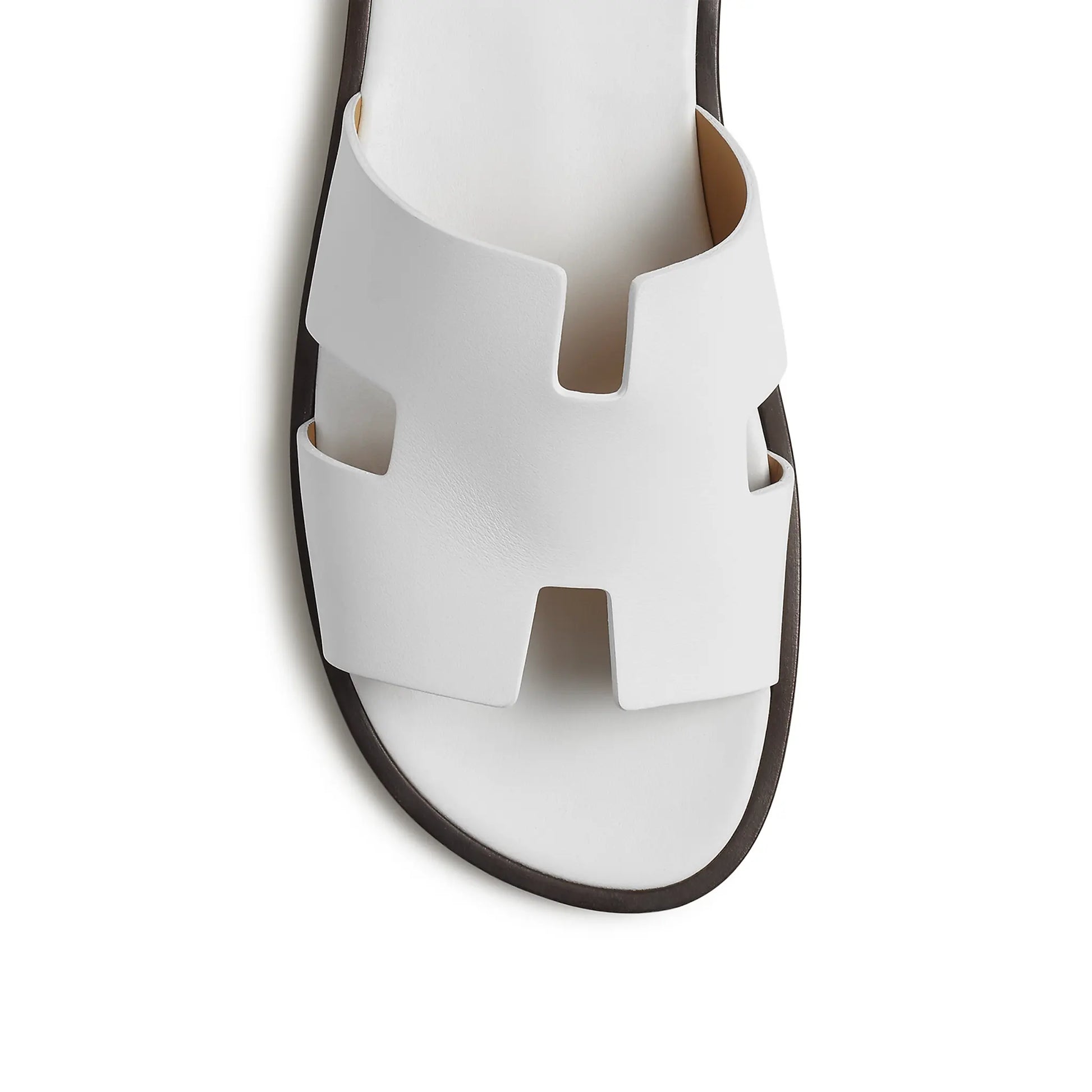 Hermès Paris Izmir White Sandal