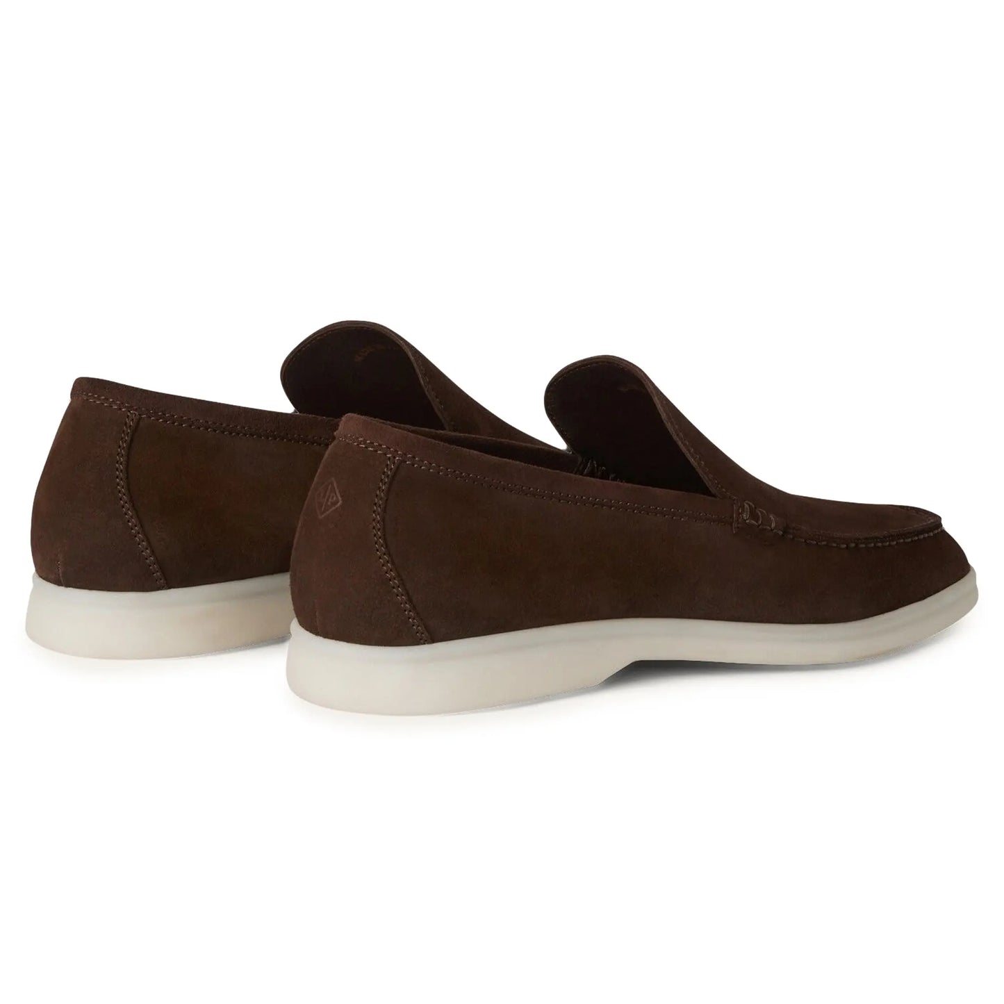 Loro Piana Summer Walk Suede Chocolate Loafers