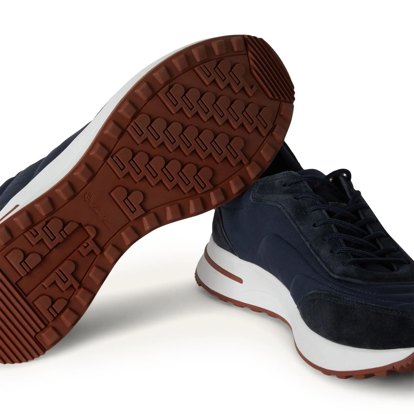Loro Piana Week End Walk Navy Sneaker
