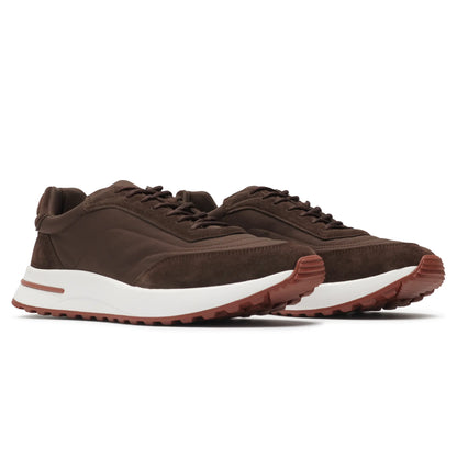 Loro Piana Week End Walk Cedar Bronze Sneaker