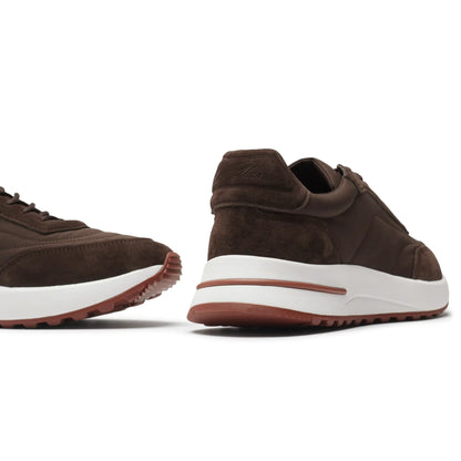 Loro Piana Week End Walk Cedar Bronze Sneaker