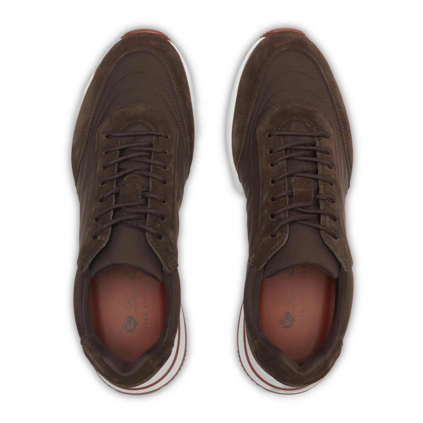 Loro Piana Week End Walk Cedar Bronze Sneaker
