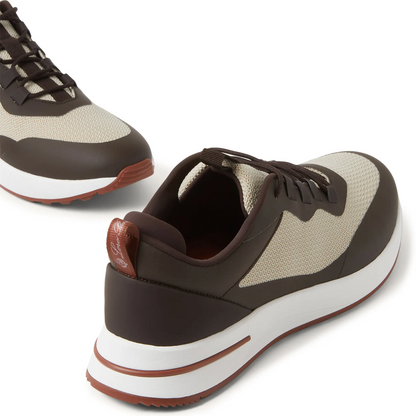 Loro Piana Week End Walk Desert Light Mesh Sneaker