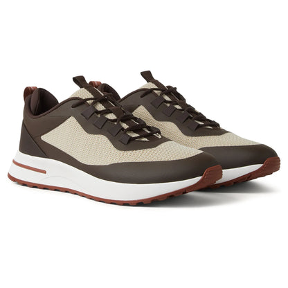 Loro Piana Week End Walk Desert Light Mesh Sneaker