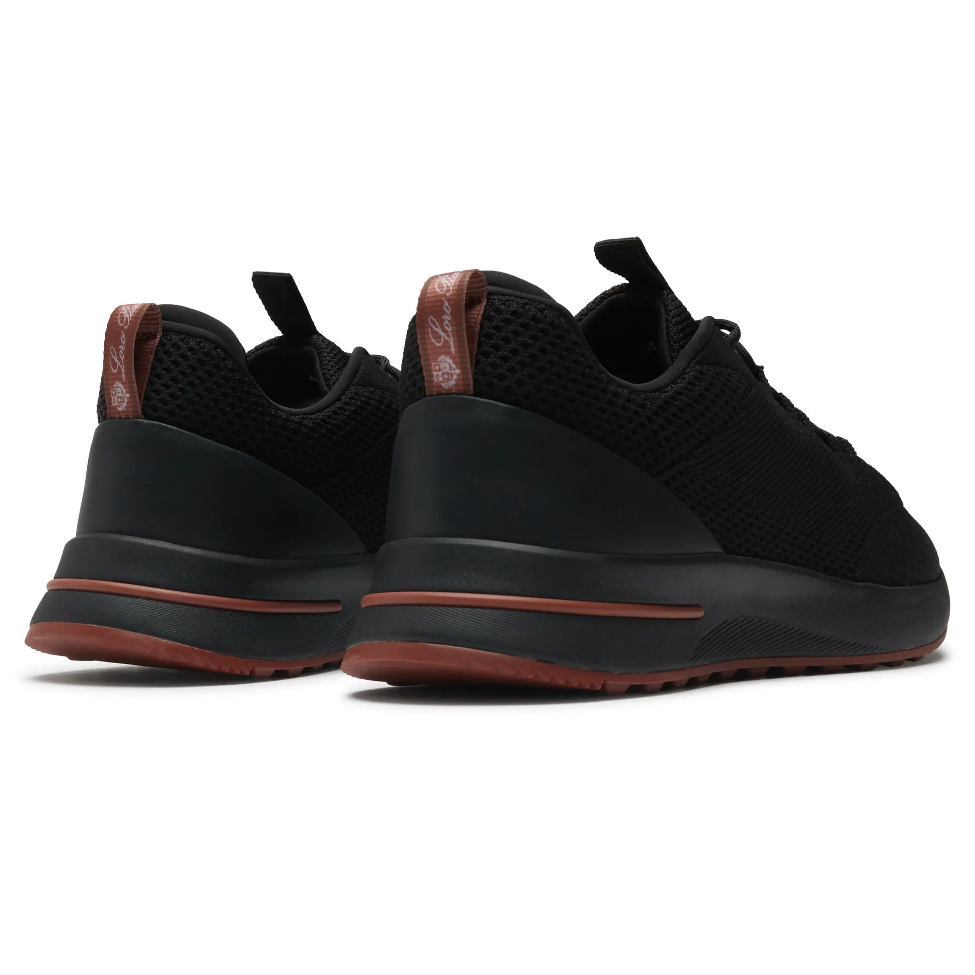 Loro Piana Week End Walk Mesh Triple Black Sneaker
