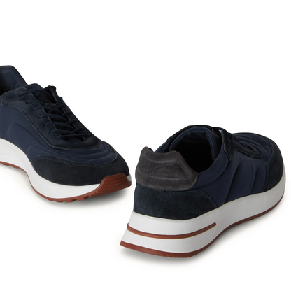 Loro Piana Week End Walk Navy Sneaker