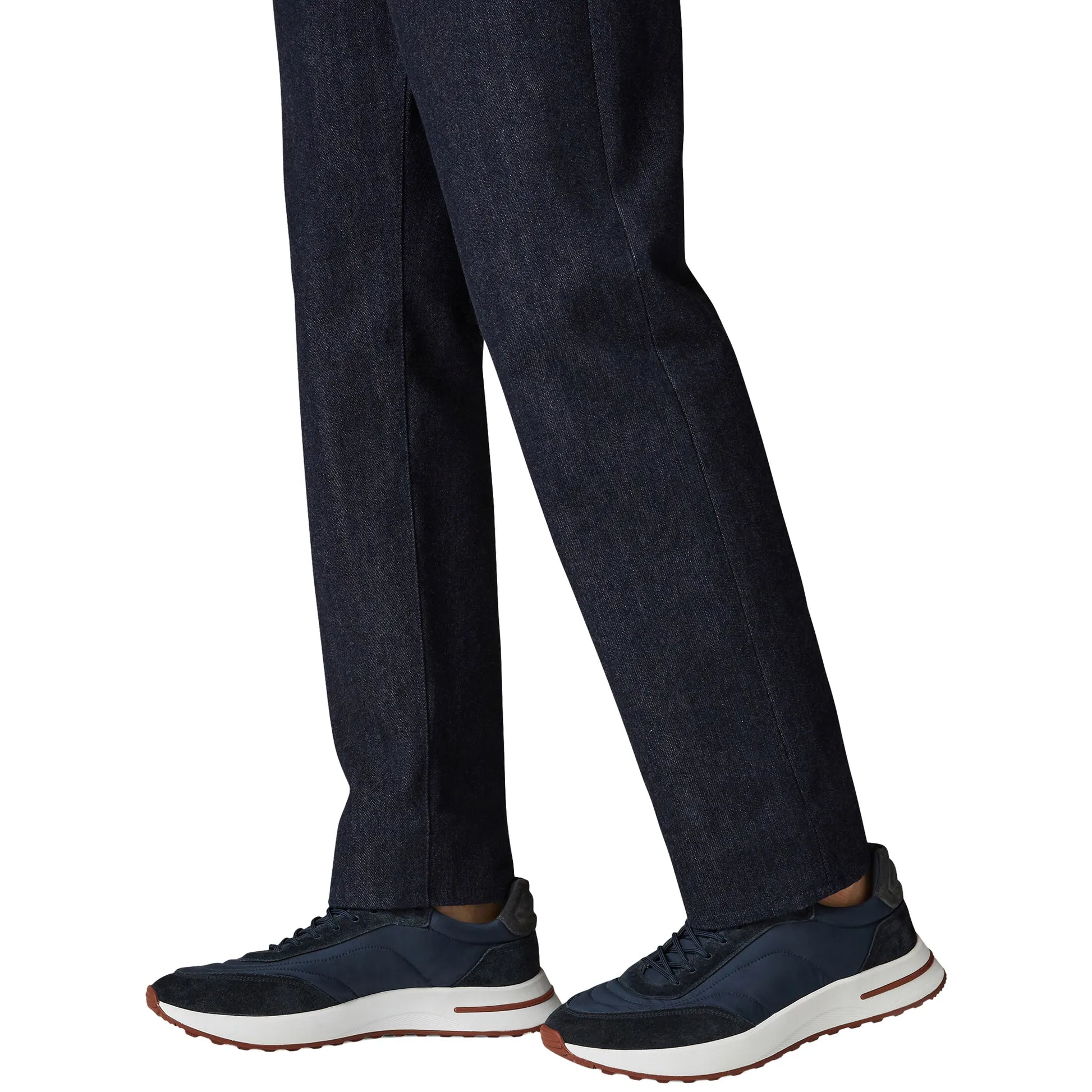 Loro Piana Week End Walk Navy Sneaker