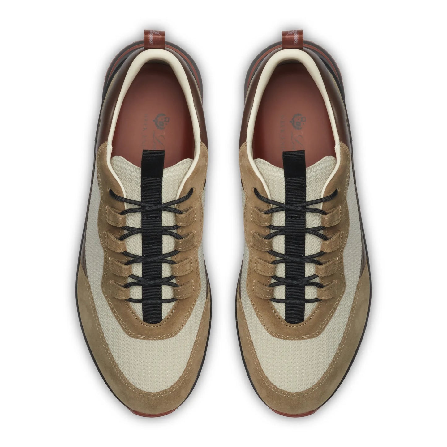 Loro Piana Week End Walk Performance Mesh Crest Sneaker