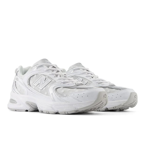 Men's/Women's New Balance 530 "White Silver Metallic Polka Dots"
