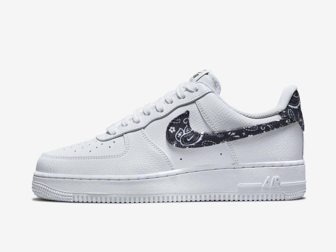 Nike Air Force 1 Low White Black Paisley (W)