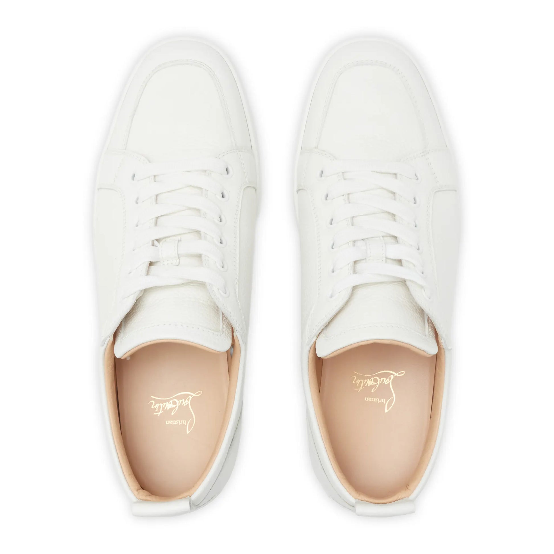 Preloved - Christian Louboutin Rantulow Flat White Grain