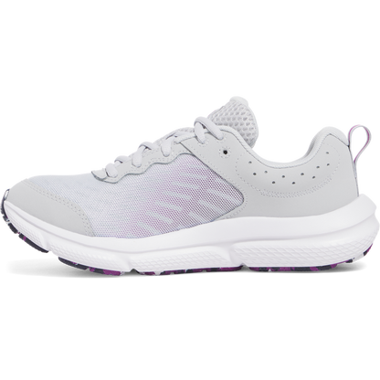 Women's Under Armour Charged Assert 10 Running Shoes "Grey Grey"