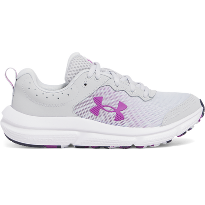 Women's Under Armour Charged Assert 10 Running Shoes "Grey Grey"