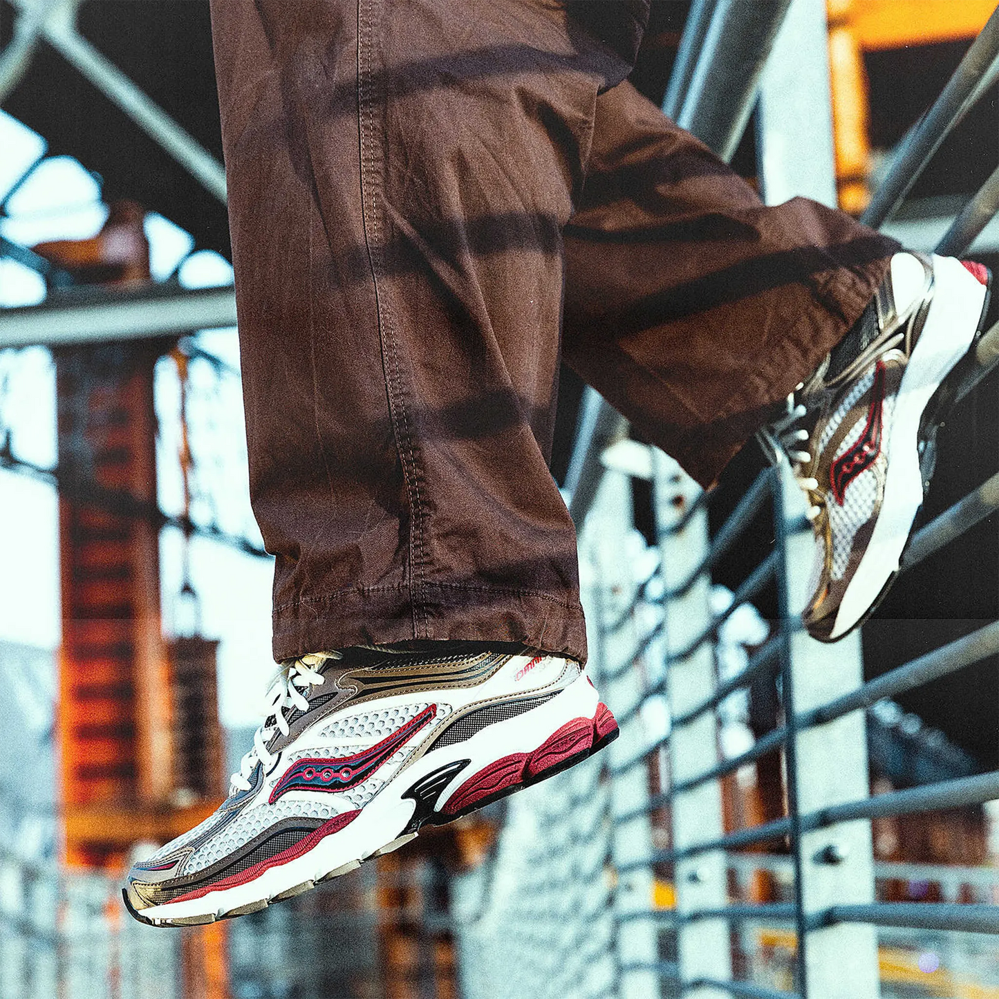 Saucony Progrid Omni 9 Silver Purple