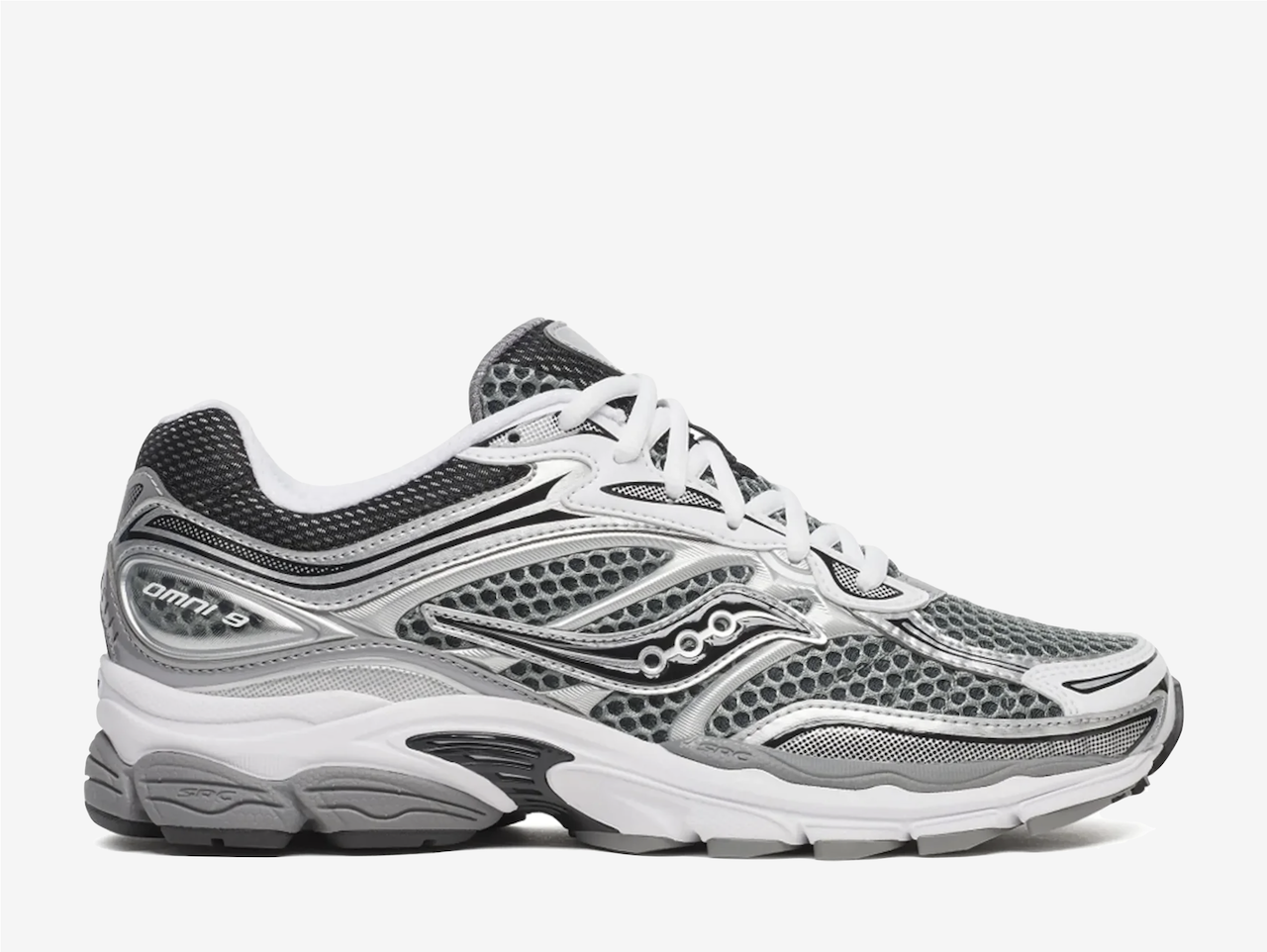 Saucony ProGrid Omni 9 Silver Grey Black