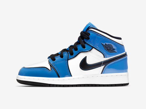 Air Jordan 1 Mid Signal Blue