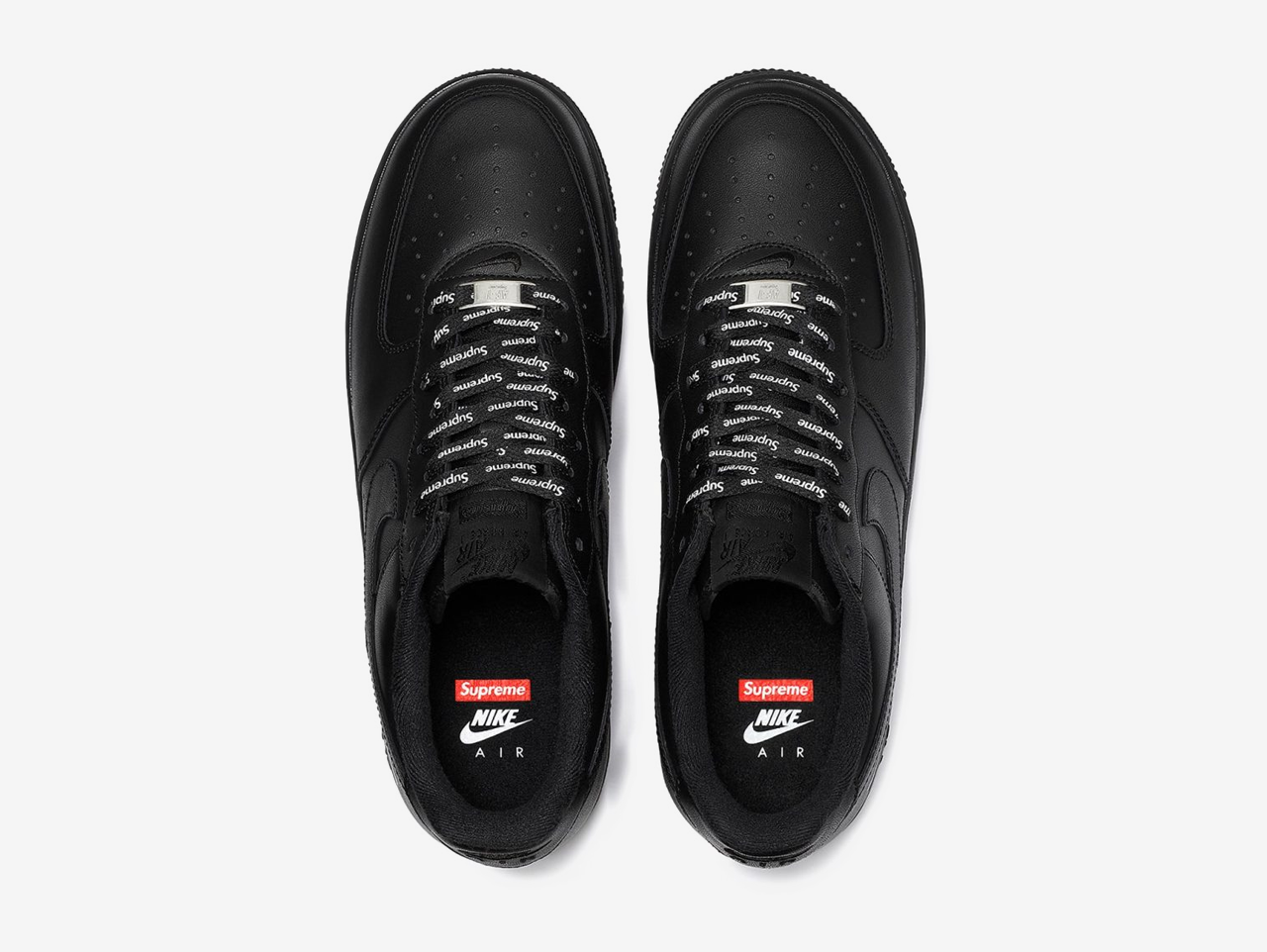 Nike Air Force 1 Low x Supreme Black