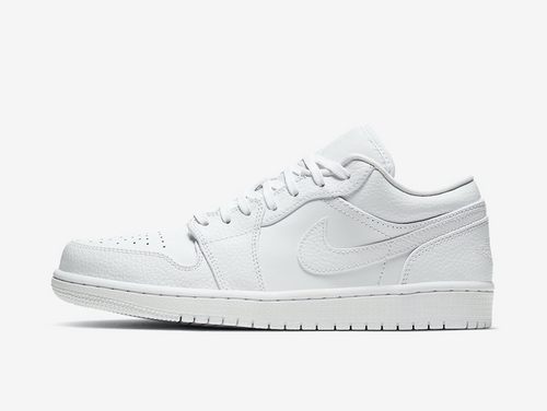 Air Jordan 1 Low Triple White (GS)
