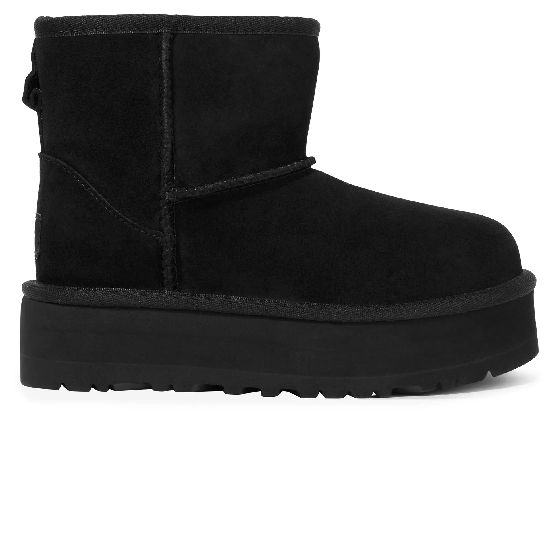 UGG Classic Mini Platform Girls Black Boots