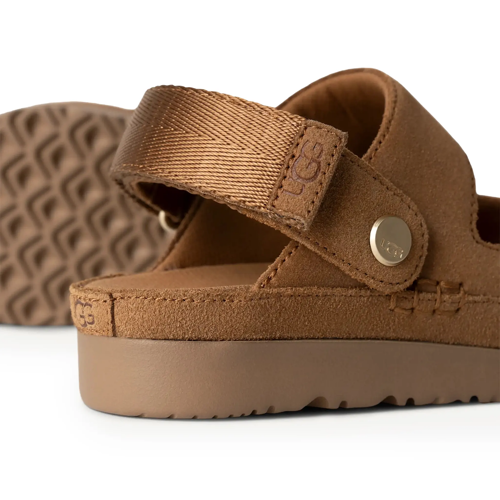 UGG Goldenstar Glide Girls Brown Sandals