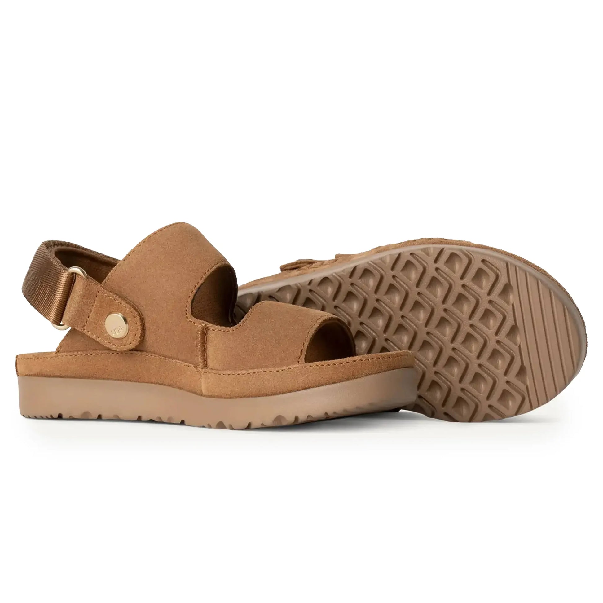 UGG Goldenstar Glide Girls Brown Sandals