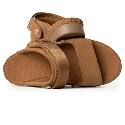 UGG Goldenstar Glide Girls Brown Sandals